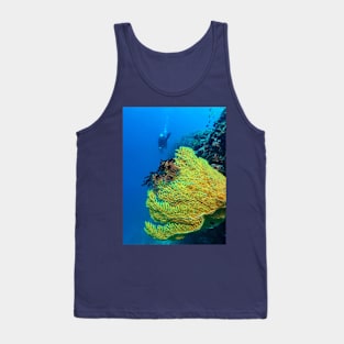 Scuba Diving in Bohol Island Philippines Tank Top